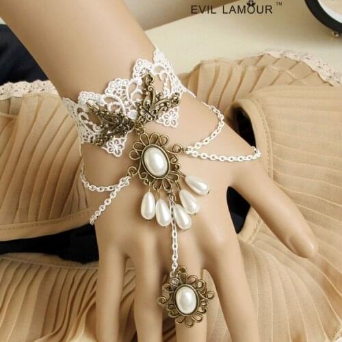 EVIL LAMOUR White Bracelets