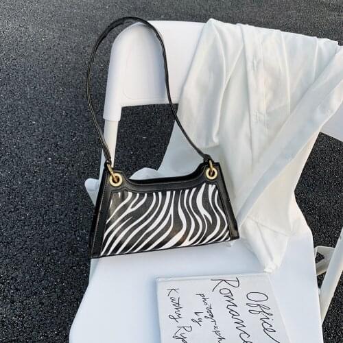 Leather Female Fashion Wallet Shoulder Totes Bag Animal Pattern Women Handbags Shoulder Tote Bucket for Girl Gift