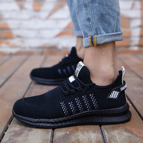 Work Safety Shoes Summer Breathable Men Air Cushion Work Protective Shoes Sneakers Anti-Puncture Work Shoes Male Steel Toe Shoes