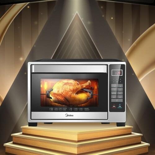 Midea32L Multifunctional Electric Oven Household Professional Baking Smart Menu Enamel Liner Double Insulation Door