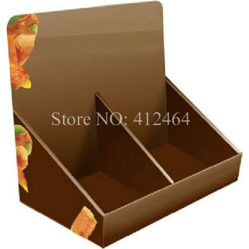 Printed E flute paper box, Cheap paper tray paper display box ( DX-105)