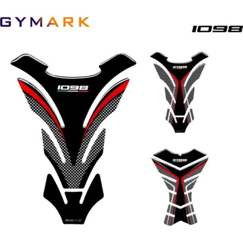 3D Motorcycle Tank Pad Protector Case For Ducati Streetfighter 1098 1098R 1098 Tankpad Decals