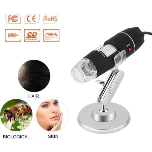 Mega Pixels 1000X USB Digital Electronic Microscope Endoscope Zoom Handheld Endoscope Camera Microscopio Magnifier