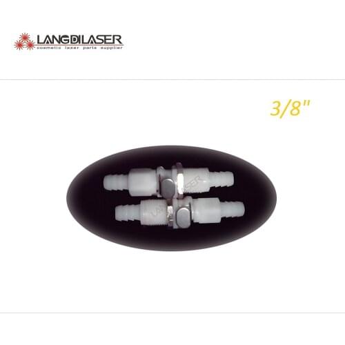 Size : 3/8 inch , CPC connector , YRC connector , connector for laser handles , water quick disconnect hose fittings