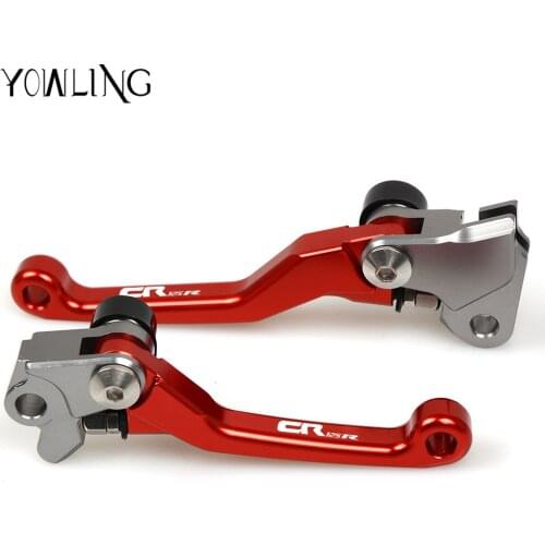 Pit Bike Pivot Brake Clutch Levers Handle For Honda CR250R CR 250R 1992 1993 1994 1995 1996 1997 1998 1999 2000 2001 2002 2003