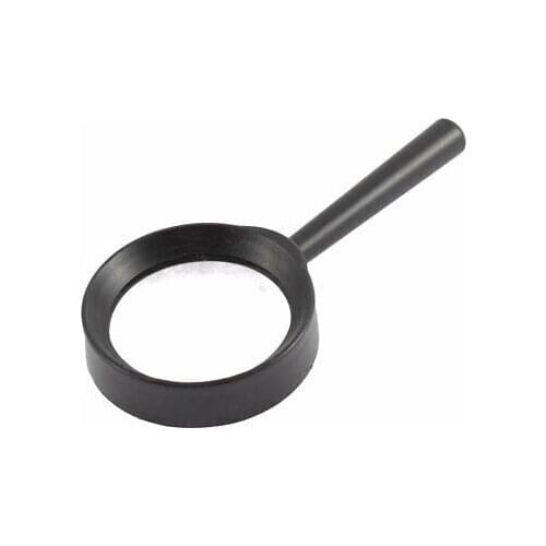 40mm Lens 5X Handheld Magnifier Magnifying Glass Jewelry Loupe