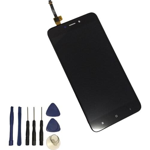 For Xiaomi Redmi 4X Touch Screen Panel Digitizer Sensor Glass + LCD Display Monitor Panel Module Assembly + Free Tools