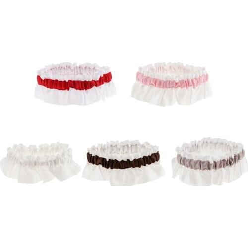 Bridal Garter Elastic Wedding Garter Ribbon Leg Ring Hen Stag Night Party Keepsake
