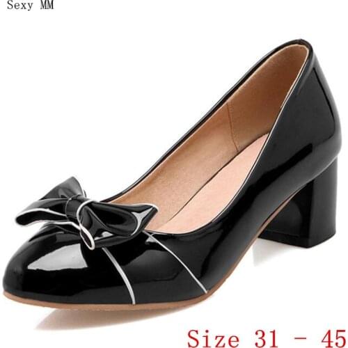 High Heels Ladies High Heel Shoes Women Pumps Stiletto Woman Party Wedding Shoes Kitten Heels Small Plus Size 31 - 45