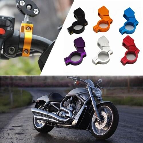 Universal Motorcycle Bike ATV Rear View Mirror Bracket Mount Adapter Holder Clamp Screw Aluminum Scooter Mirror Bracket