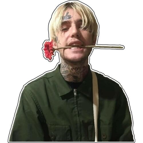 For Lil Peep Gustav Goth Boi Rose Vinyl Sticker (Laptop Phone Window Vehicle Xbox)