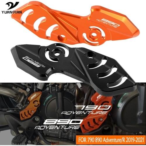 Motorcycle Heel Protective Cover Guard Brake cylinder guard set FOR 890 Adventure R 2020 2021 Engine Oil Filter Cover Cap 890ADV