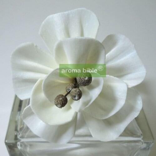 1000 pcs /lot Handmade sola wood flowers for fragrance diffuser and home decor with 12cm Rope or rattan reed sticks Top quality