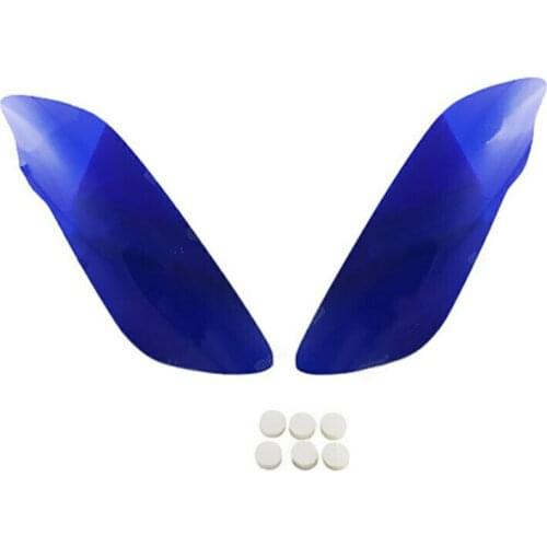 2X Motorcycle Front Headlight Protector Cover Lens Shield Cap For Yamaha YZF R1 2004 - 2006 2005