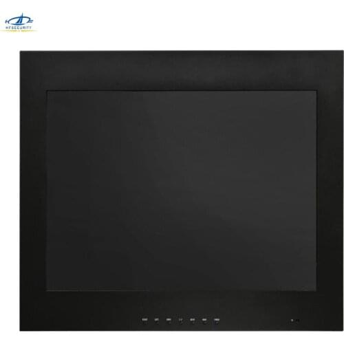 21 Inch TFT LCD CCTV Monitor 1600* 1200P PAL NTSC Screen VGA AV Laptop Display Non Touch CRT Monitor With Metal Case
