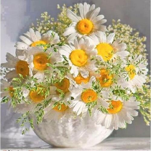 2018 New Full ROUND Diamond DIY Diamond Painting flower Embroidery Cross Stitch Rhinestone Mosaic Painting Home Decor for Gift