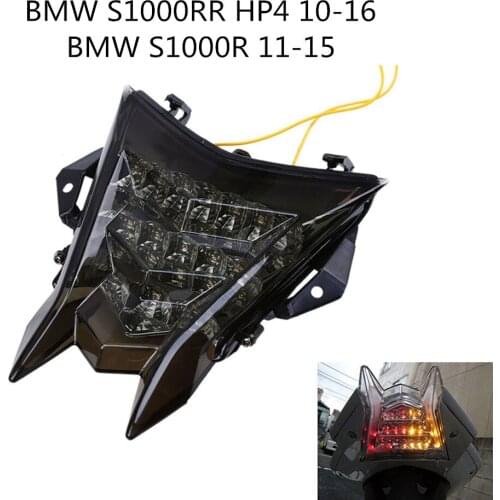 For bmw s1000rr Taillight Turn Signal Light Blinker Indicator Brake Light Led Smoke Lens 2009 2010 2011 2012 2013 2014 2015 2016