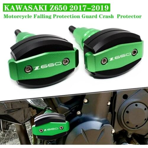 For KAWASAKI Z650 Z900 Z900RS 2017-2019 Motorcyclr Falling Protection Frame Slider Fairing Guard Anti Crash Pad Protector