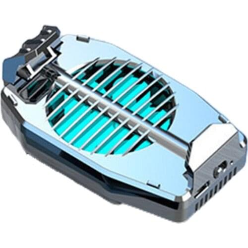 H15 USB Plug In Mobile Phone Cooler Game Silent Cooling Fan Holder Stand Radiator For Iphone For Phone