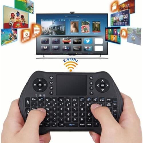 I8-MT10 2.4GHz Mini Wireless Keyboard with Touchpad for Android TV Box PC Laptop