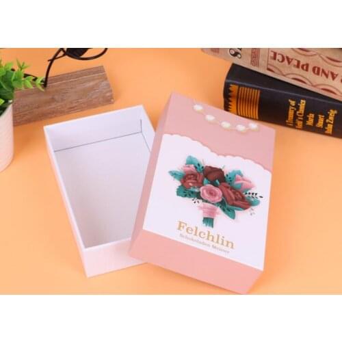 Custom luxury white cosmetic cardboard gift packaging box with logo printing,China Gift Packaging Box for jewelry ---PX11972