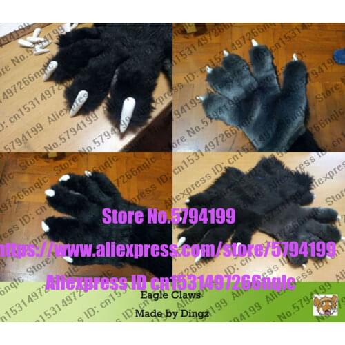 Customized Available REAL PHOTO fursuit paw Costume fox Party Carnival Gift