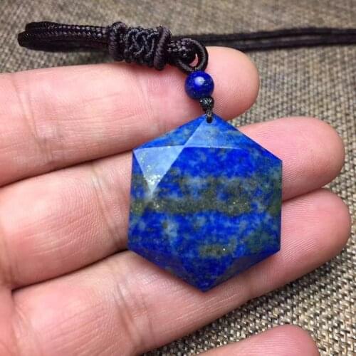 The 30mm beautiful turquoise David star real crystal healing natural gem crystal wholesale price