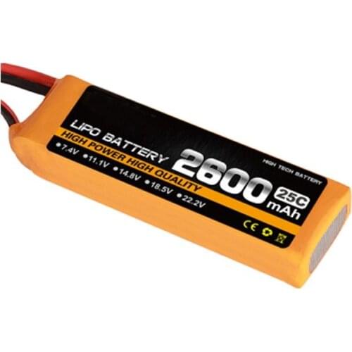 6s 25c 22.2v 2600mah aeromodeling lithium battery model aircraft lithium polymer battery airplane battery airplane model battery