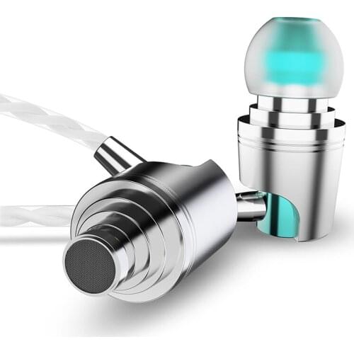 Earphones Metal Earphone with Microphone Super Bass Headset Earbuds In-ear Earphone for phone Xiaomi iphone audifonos