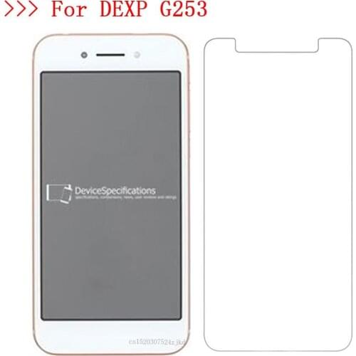 For DEXP Ixion M750 ML350 MS650 ES950 G155 Z255 G253 Transparent Phone Screen Protection Film Screen Protective Glass