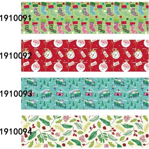 FLRARIBBONS Christmas ribbon for hair bows