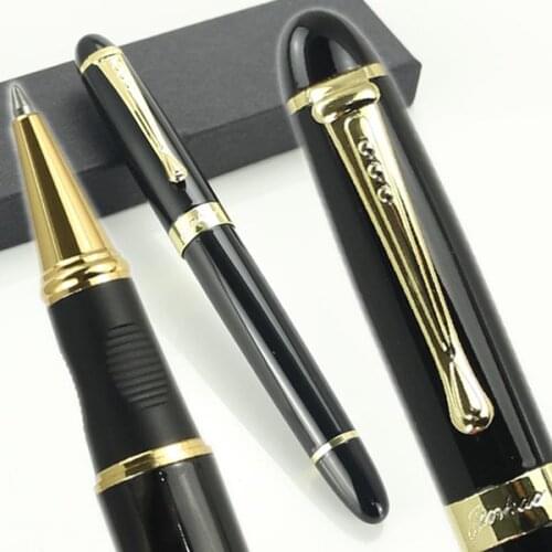 Jinhao X450 Sky Blue/Black/Gold/Red /Pink/Purple 23 colour Marbled Roller Ball Pen Without Pencil Box luxury writing gift pens