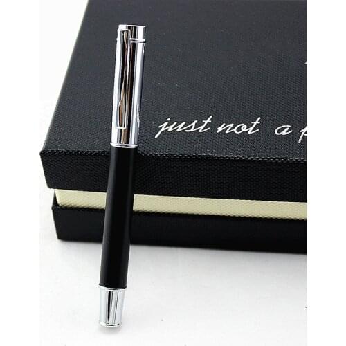 High quality Wood Body ballpoint pen ball pens metal roller pen metal cap Stationery School supplies Canetas Rollerball Pen