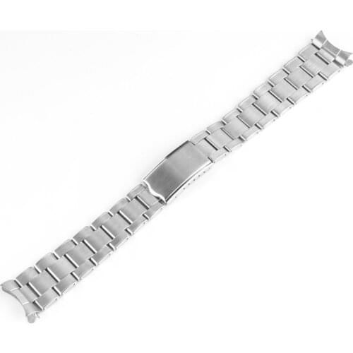 High Quality Steel Watchband for Vintage 1960 WatchCase Cinghia Sangle Gurt Matte Brushed Bracelet Watch Accessories Part Correa