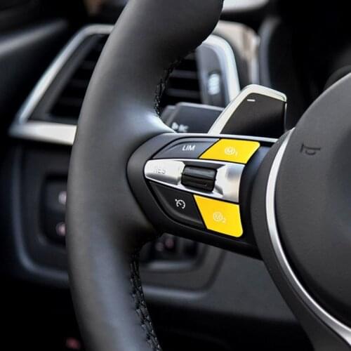 1Set Auto Steering Wheel M1 M2 Mode Switch Button for B-MW 1/2/3/4/5/6 Series X5 X6 F15 F16 M Sport 2012-2019 QW