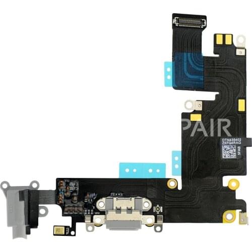 High Quality FOR IPHONE 6 Plus USB Charging Port Dock Connector Flex Cable Headphone Audio Jack