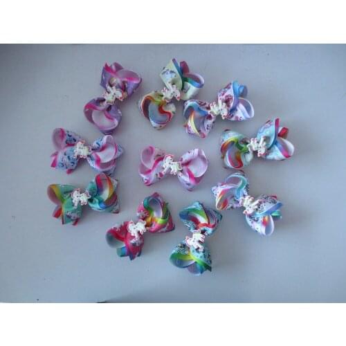 50 BLESSING Girl 4.5"union ABC hair bows accessories free shipping