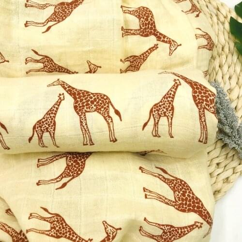 B 100% Cotton Blanket Muslin Swaddle 120X110cm Baby Blankets For Newborn Swaddling Muslin Diaper Stroller Cover nest wrap
