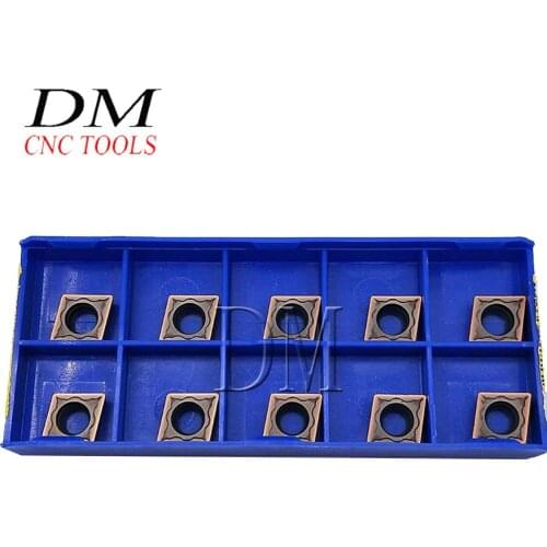 CCMT09T304-EM YBG205 Internal Turning Tools CCMT 09T304 Carbide insert Lathe cutter Tool turning insert