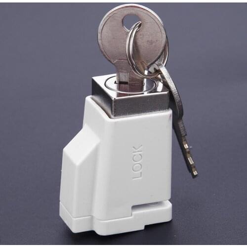 Aluminum Alloy Children Safety Sliding Window Restrictor Lock with 2 Keys Z1