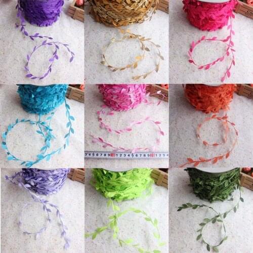 Length 50M Multicolor Silk Flower Fake Vine Artificial Fabric Rose Leaf Rattan Ivy Vines,DIY Garland Accessoires,Home Decoration