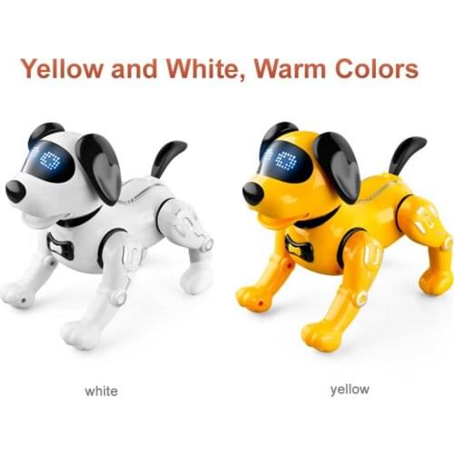 Electronic Animal Pets RC Robot Dog Voice Remote Control Toys Music Song Toy For Kids RC Parent-Child Interaction Toys Gift