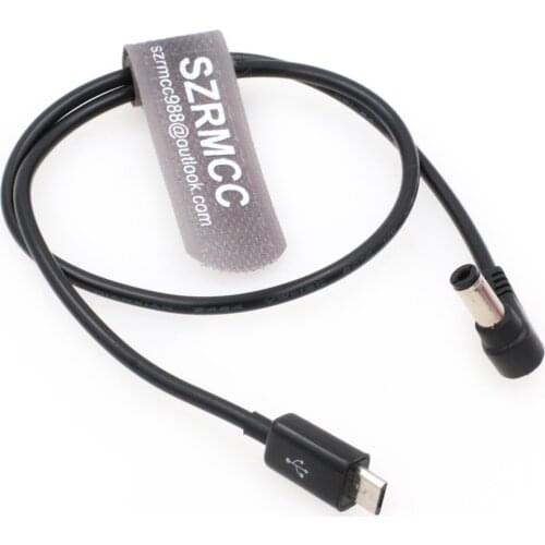 DC 2.1 to Micro USB Power Cable for Tilta Nucleus Nano Wireless Follow Focus Motor