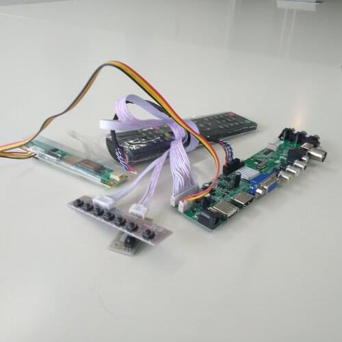 Kit for N150X3-L05 TV Panel VGA DVB-T DVB-C 15.0" USB AV digital 1 CCFL Controller board HDMI LCD 1024X768 30pin
