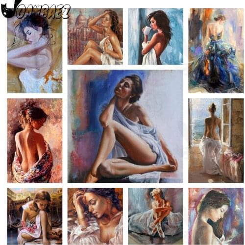 Sexy Girl 5D Diy Diamond Painting Character Cross Stitch Embroidery Mosaic Kit Hand-Inlaid Wall Decoration Accessories