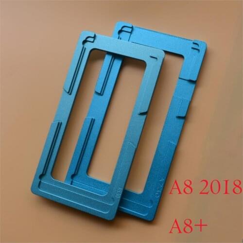 New metal mold LCD Lens Display Screen Glue OCA Alignment Mould Mold For Samsung Galaxy A8 A8+ 2018/A530F A730F