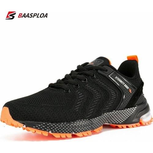 Baasploa women new Non-slip shock absorption sneakers fashion outdoor hiking shoes breathable tenis shoes female running shoes