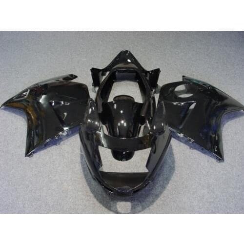 Hot Sales,For Honda CBR1100XX 1996-2007 CBR 1100 XX 96-07 CBR1100 XX black ABS Motorcycle Fairing Kit Injection molding
