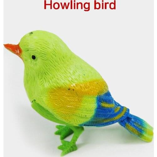 Squeaky bird sculpture home decoration Simulation cute bird statue Living room tabletop figurines garden decoration accessories