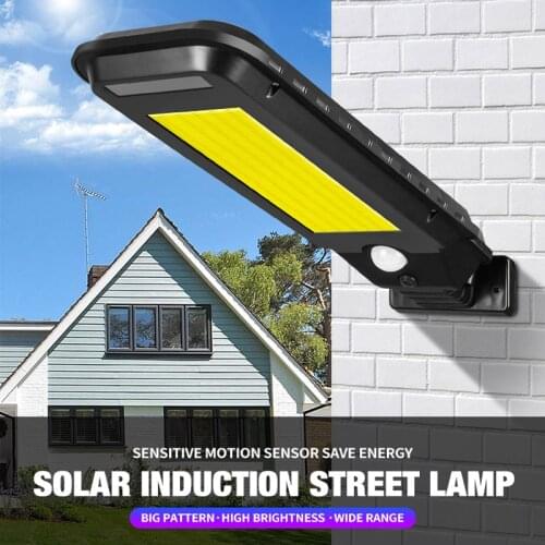 40 60 100 210LED Solar Motion Sensor Wall Light Outdoor Street Lamp Garden Decoration Street Lamp For Courtyard Cocina